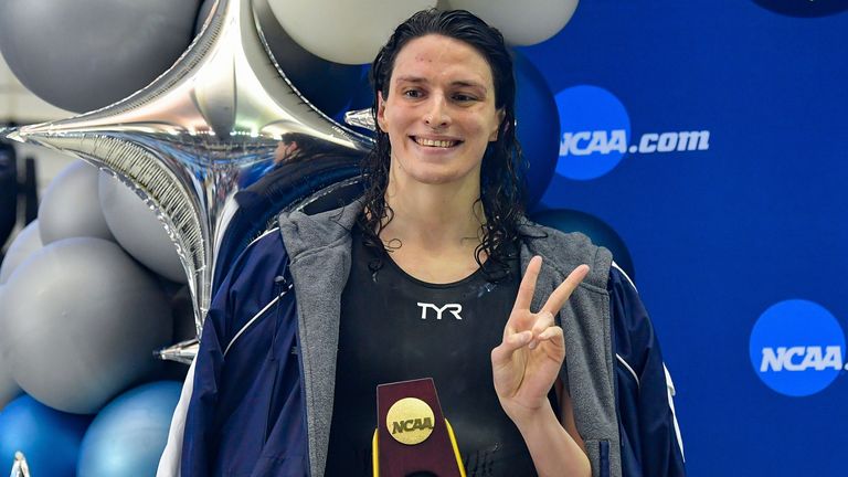 The debate intensified after University of Pennsylvania swimmer Leah Thomas became the first NCAA transgender champion in Division I history.