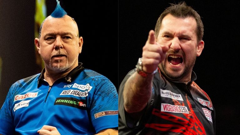 Peter Wright and Johnny Clayton will face off on Thursday as Premier League Darts travel to the 3 Arena in Dublin.