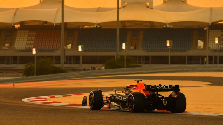 The Bahrain International Circuit provides a stunning setting for pre-season testing
