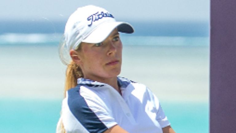 Sophie Witt carded six birdies and three bogeys during her opening round