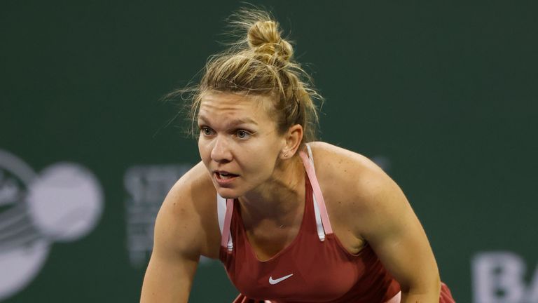 Simona Halep says she will be out of action for three weeks