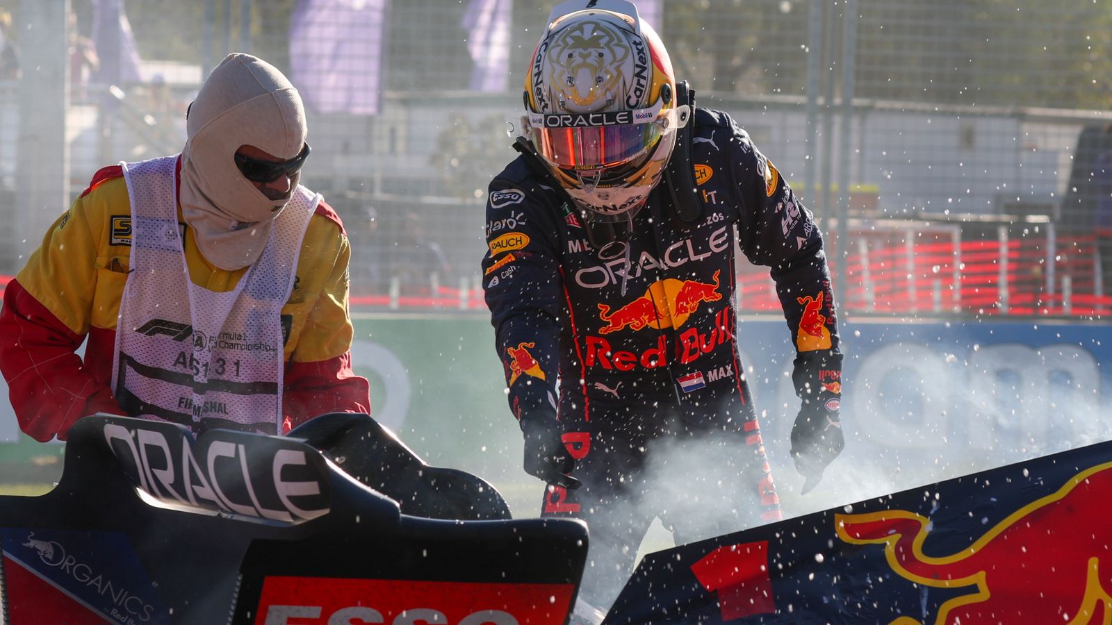 Australian Grand Prix: Red Bulls Max Verstappen on ‘frustrating and unacceptable’ retirement
