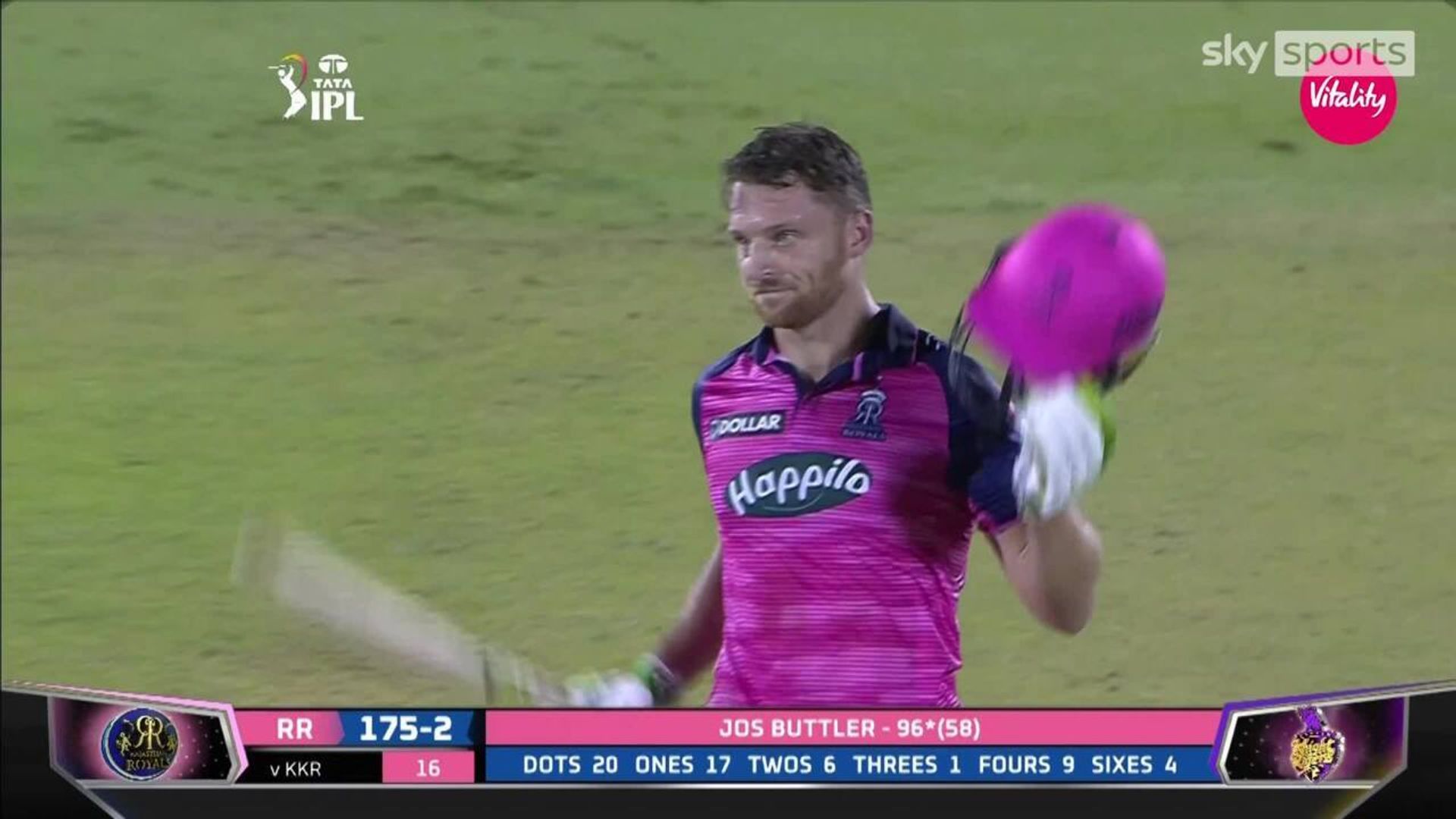 Buttler smashes scintillating IPL century