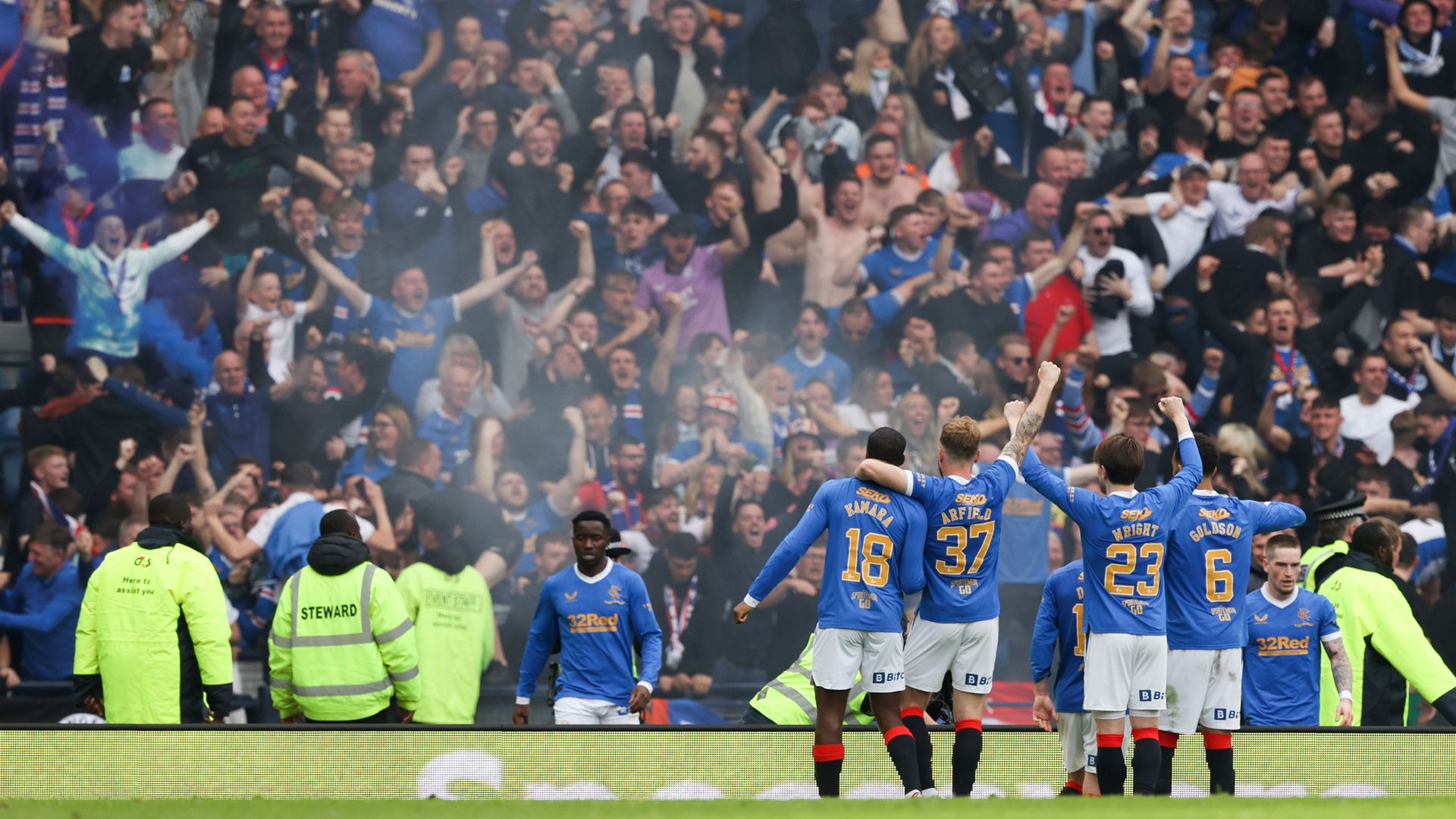 Starfelt's extra-time own goal sends Rangers into Scottish Cup final