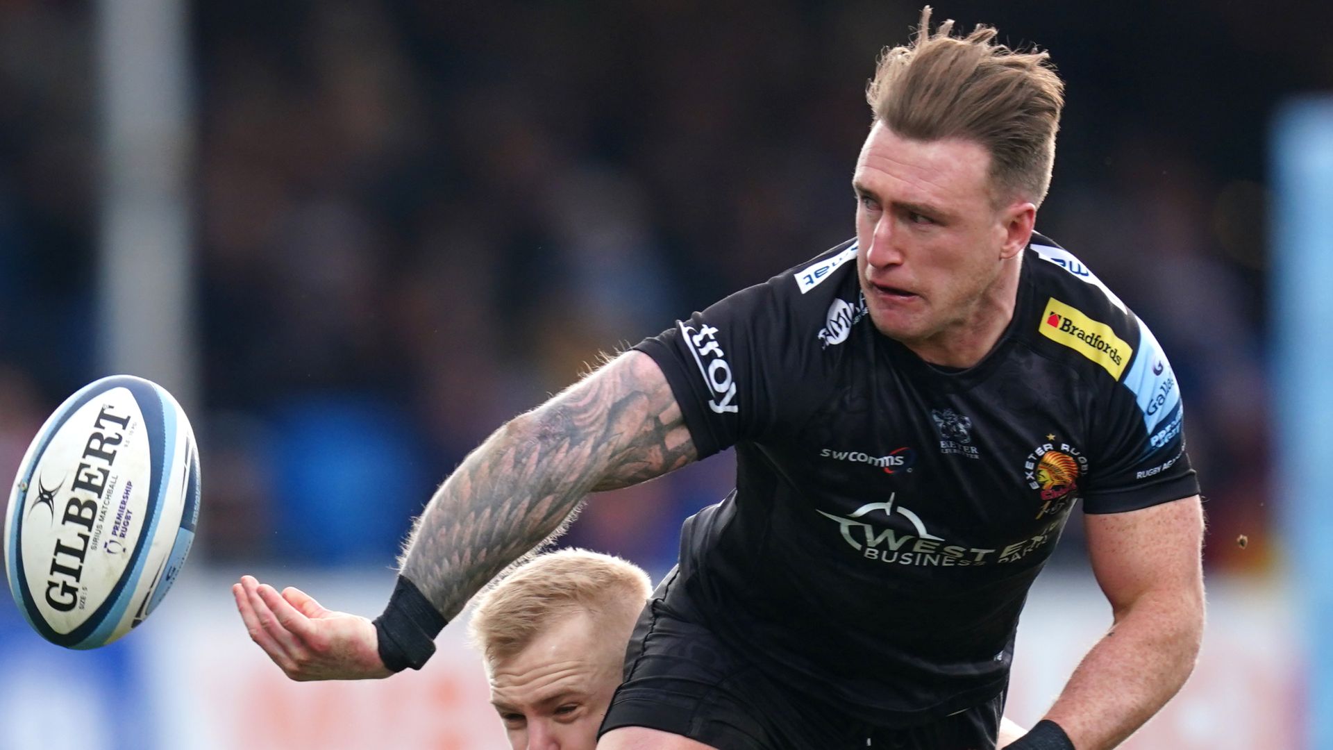 Exeter come back to beat Bath; Gloucester dealt play-offs blow