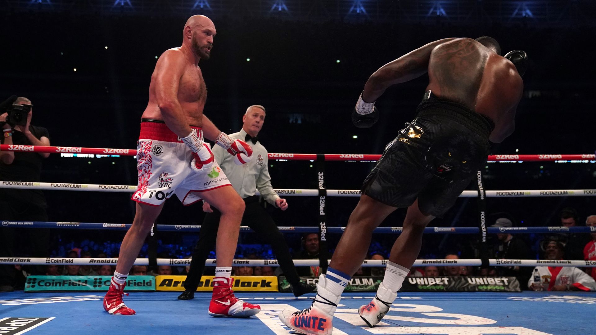 How Fury beat Whyte with stunning shot at Wembley