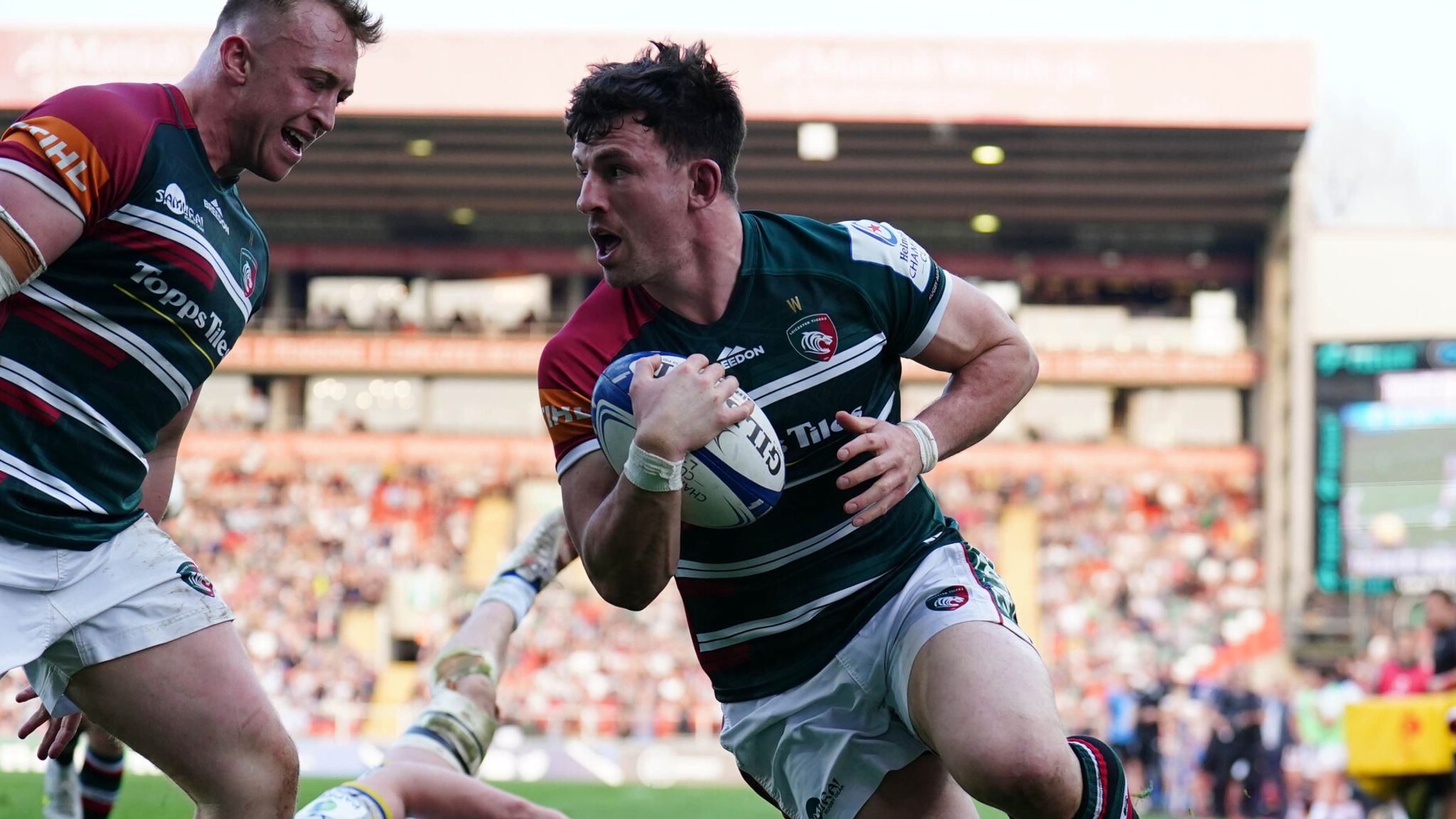 Heineken Champions Cup Leicester Tigers 27-17 (56-27) Clermont Auvergne; Ulster 23-30 (49-50) Toulouse Rugby Union News Sky Sports