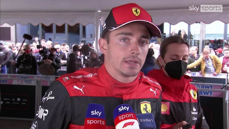 Leclerc says the spin that cost him a podium at the Emilia-Romagna Grand Prix 