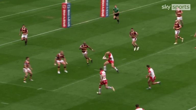 Highlights from St Helens' win over Huddersfield Giants in the Betfred Super League.