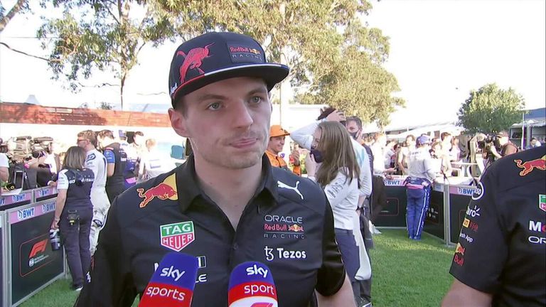 Max Verstappen doesn't want to think about the Championship fight, 'its more important to finish races' after having to retire his Red Bull from the Australian GP.