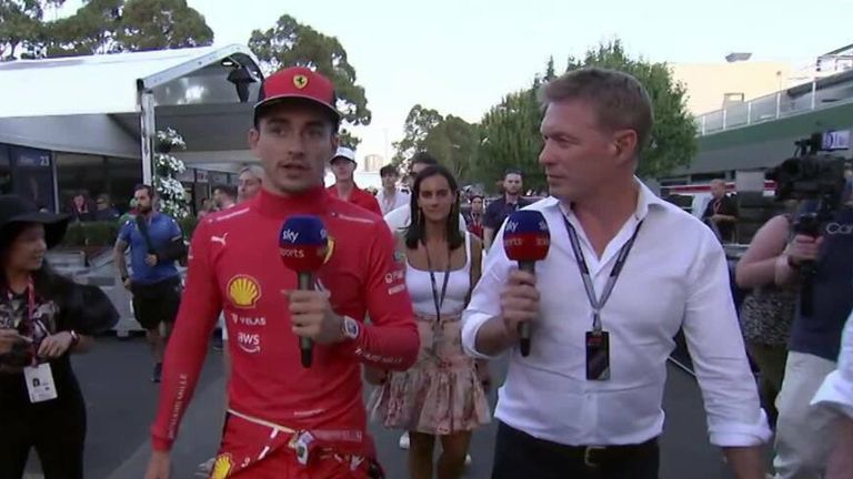 Charles Leclerc was surprised by Ferrari's dominance over the Red Bull at the Australian GP and wants to keep the momentum for the home race at Imola.