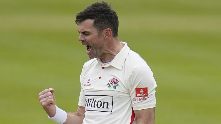 James Anderson would like to return to the England Test set-up