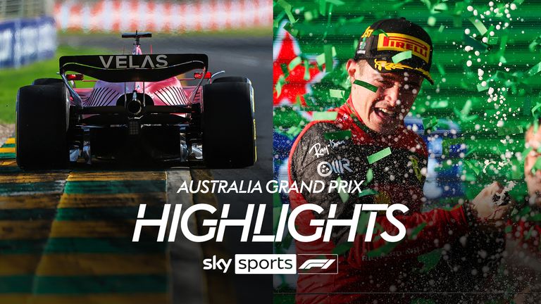 Highlights of the Australian GP from Albert Park, Melbourne