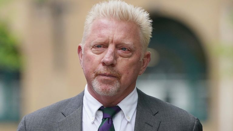 Boris Becker was sentenced at London's Southwark Crown Court on Friday