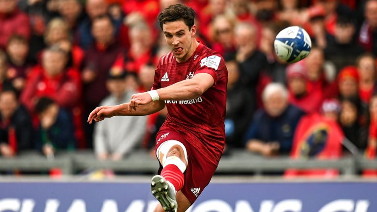 Joey Carbery kicked over the opening points just five minutes in 