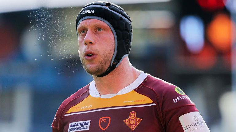 Chris Hill is enjoying his time with Huddersfield, although will miss the trip to Wakefield due to suspension