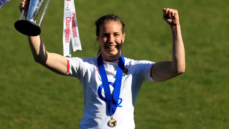 Ahead of picking up her 100th Test cap for England on Sunday, Emily Scarratt nostalgically looks back over her career 