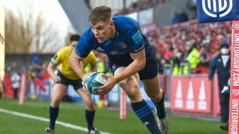 Garry Ringrose crossed for the opening try in the contest 