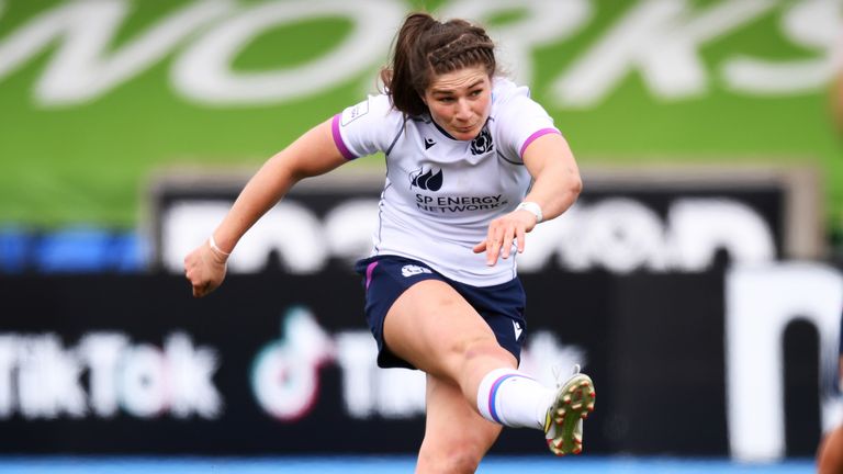 Helen Nelson's boot looked to have earned the victory for Scotland Women