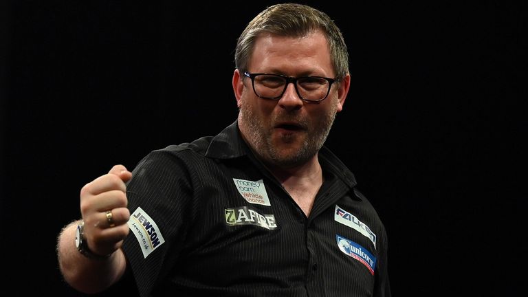Record holder James Wade showed one of the best darts of his career and won in Dublin.