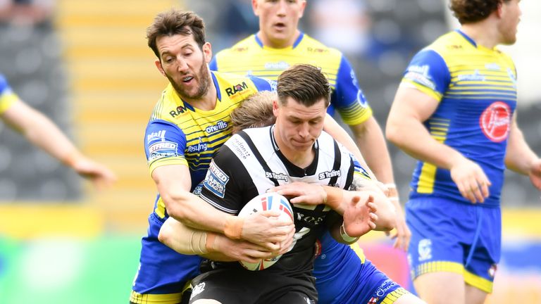 Highlights from Hull FC's clash with Warrington Wolves in the Betfred Super League.