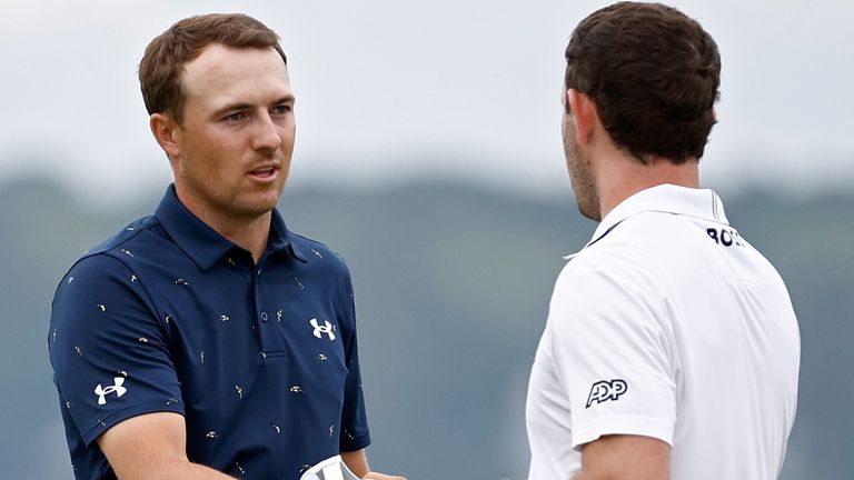 Jordan Spieth defeated Patrick Cantlay in a play-off at the RBC Heritage