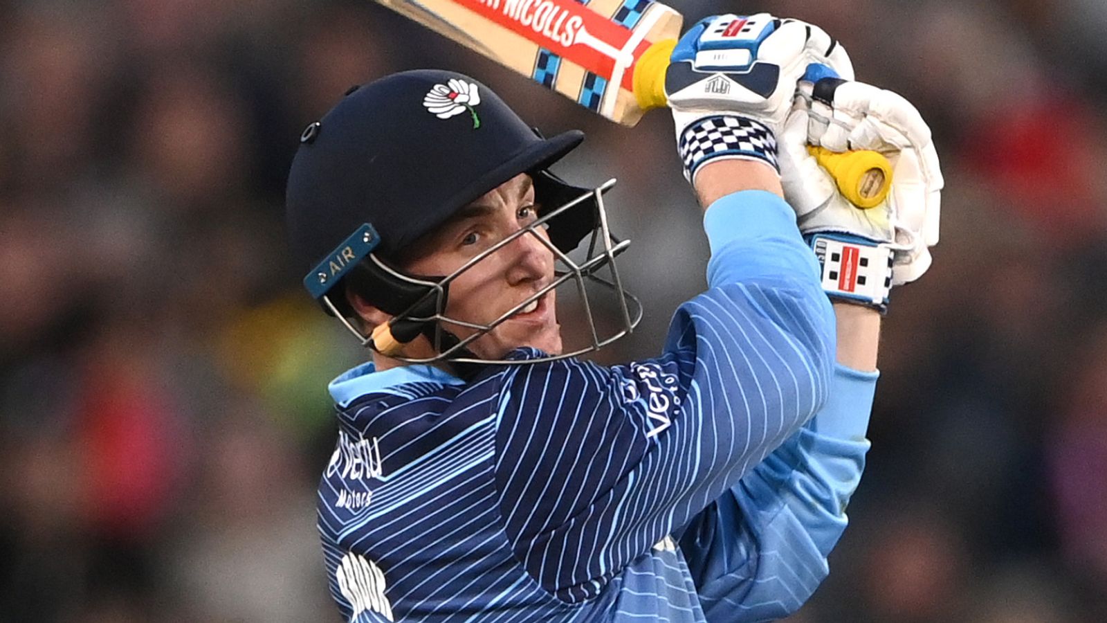 Vitality Blast: Harry Brook continues stunning form as Yorkshire tie Roses thriller with Lancashire