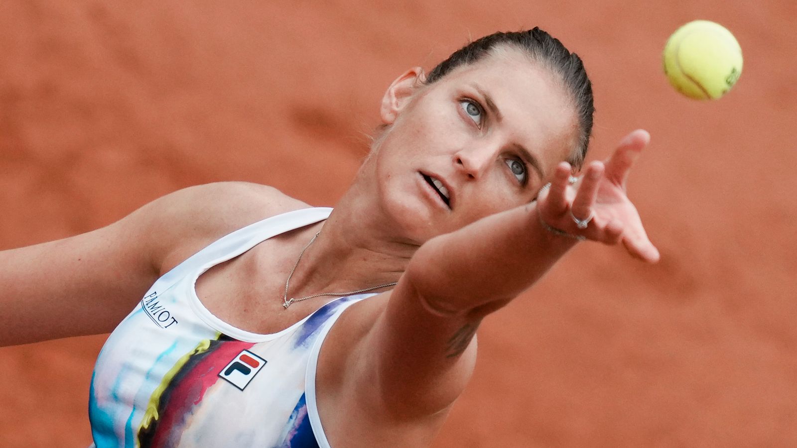 French Open: Karolina Pliskova beaten by wildcard playing in her first Grand Slam