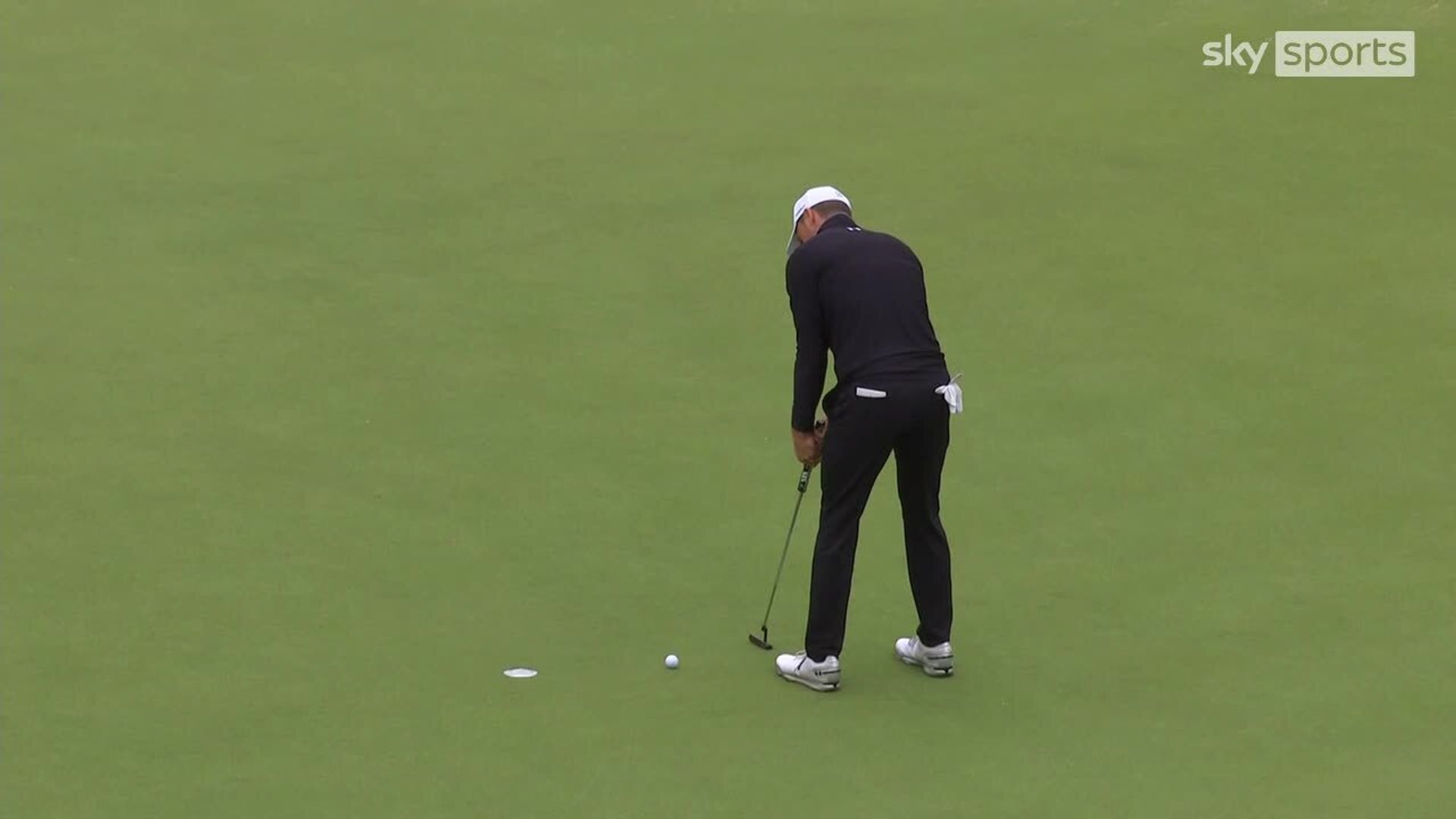 Spieth's putting shocker from close range