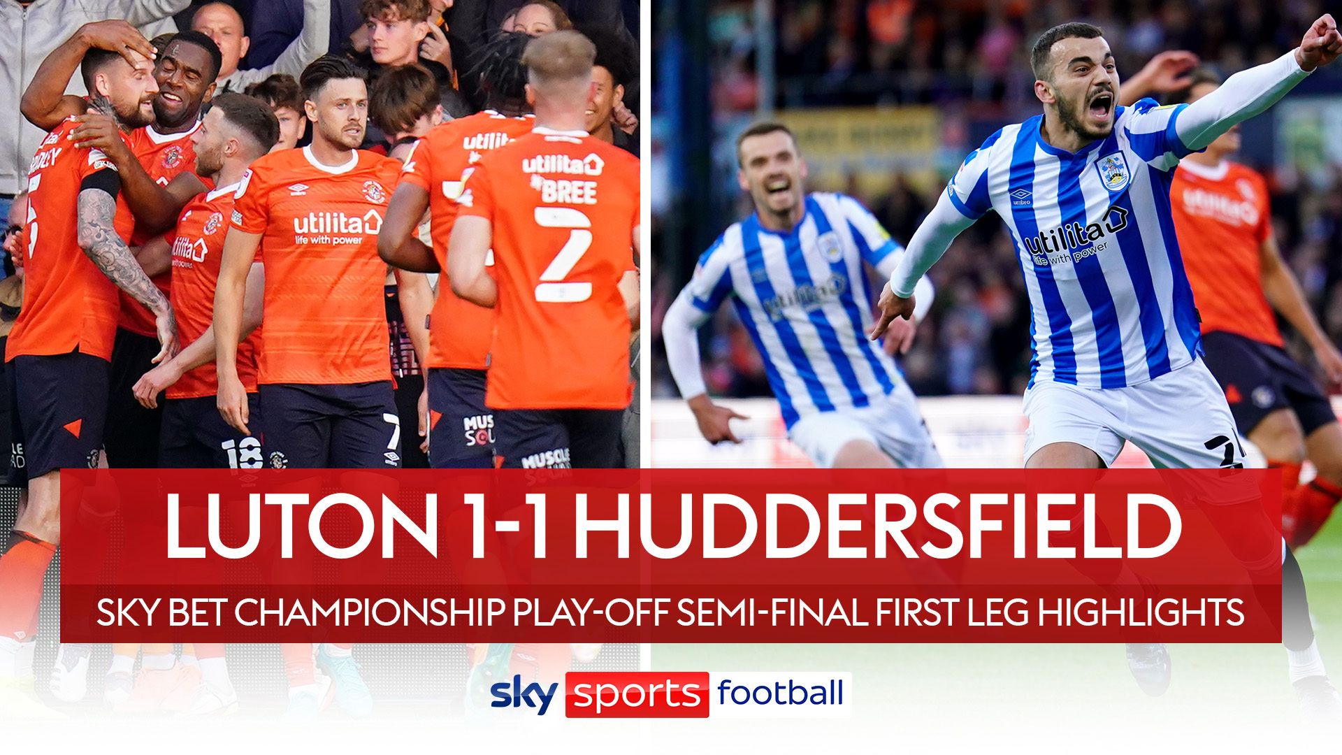 Luton 1-1 Huddersfield