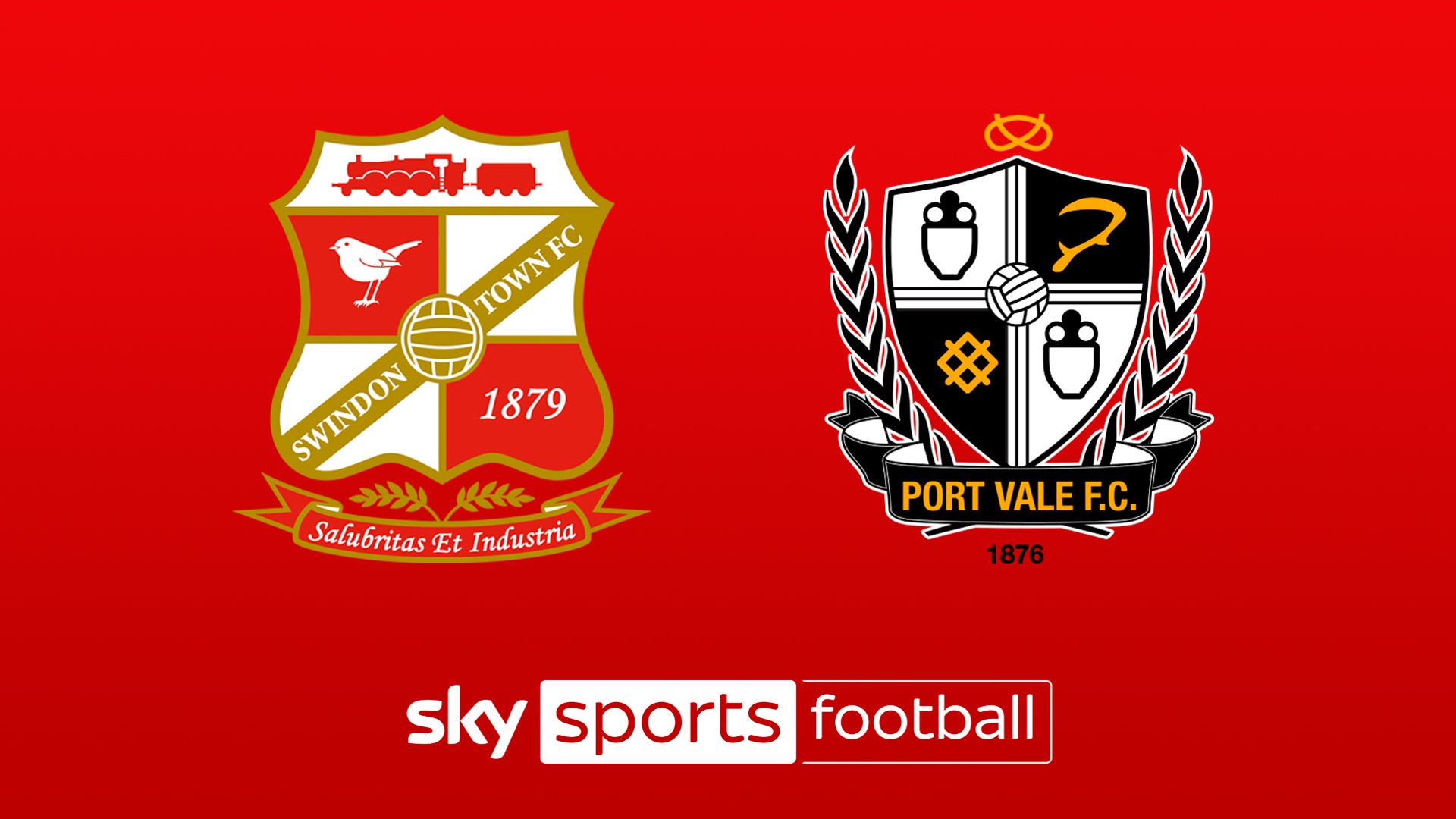 Live Commentary – Swindon vs Port Vale