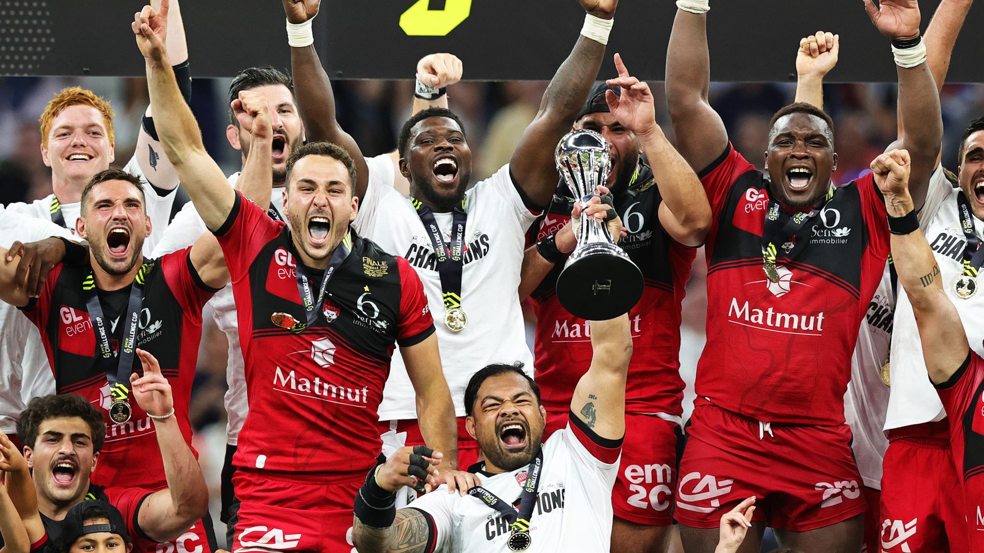 Lyon beat Toulon to claim Challenge Cup and first title since 1933