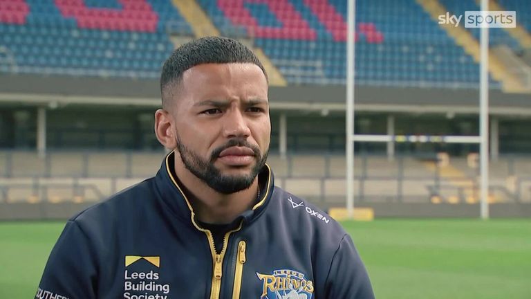 Leeming talks about family, the symbols of black rugby league and how Leeds and all the teams have made a difference in culture over the past two years