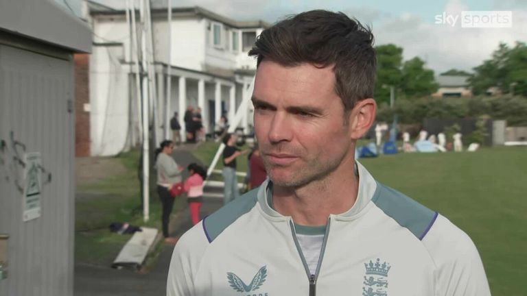 James Anderson had said he feels in good shape and was hoping to win back his place in England's Test squad