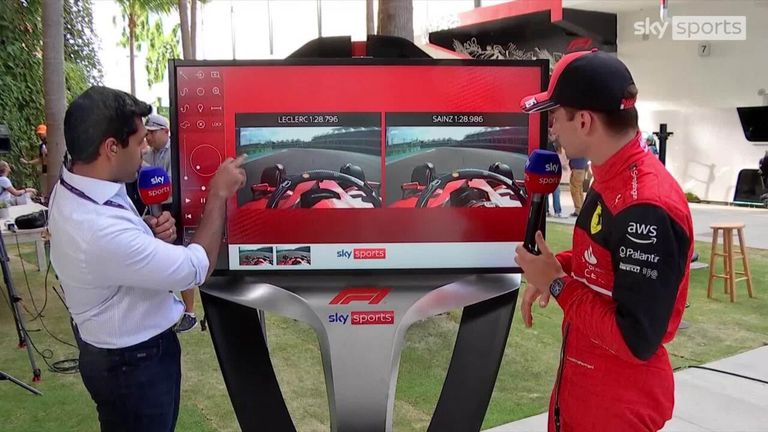 Charles Leclerc de Ferrari s'uneix a Karun Chandhok per parlar de com va aconseguir la pole position al GP de Miami.
