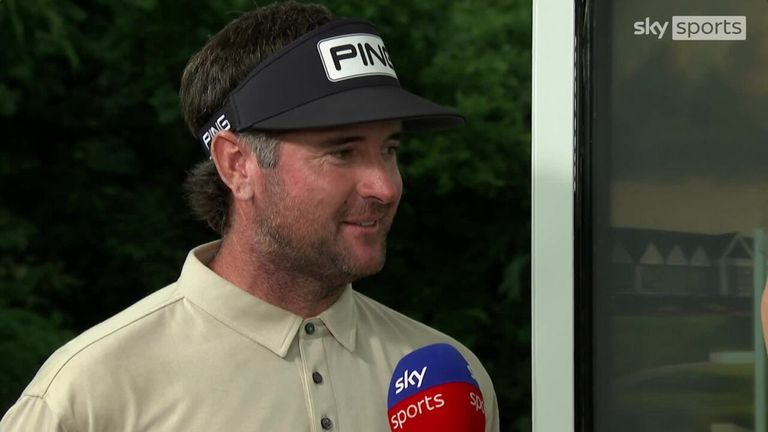 Bubba Watson matched the lowest round in PGA Championship history and climbed into contention during the second round at Southern Hills