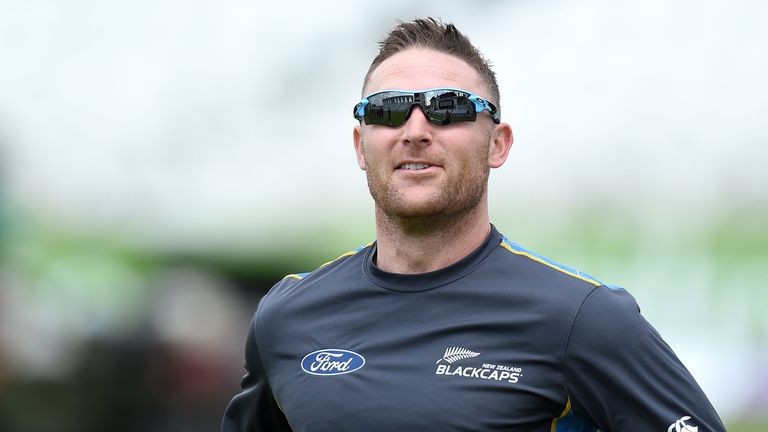 McCullum was appointed as England's new test head coach on a four-year deal.