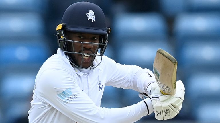 Daniel Bell-Drummond (pictured) and fellow Kent opener Ben Compton have been in the runs