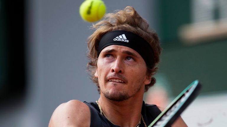 Alexander Zverev gives an update on the injury that forced him to retire from the French Open semi-final against Rafael Nadal