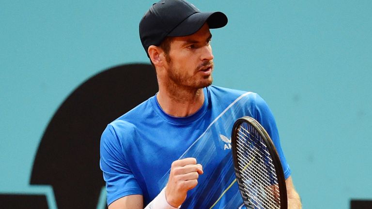 It was Murray's first win this year over a top-20 player