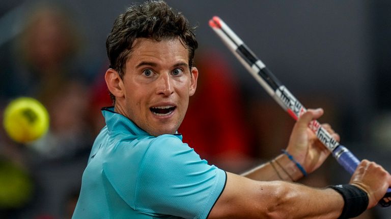 Dominic Thiem only played his fourth match in 2022 as he returned from a wrist injury that kept him out for eight months.