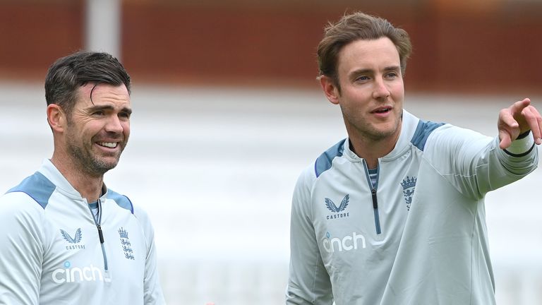 James Anderson and Stuart Broad will be in Brendon McCullum's squad to take on Australia in the Ashes next summer.