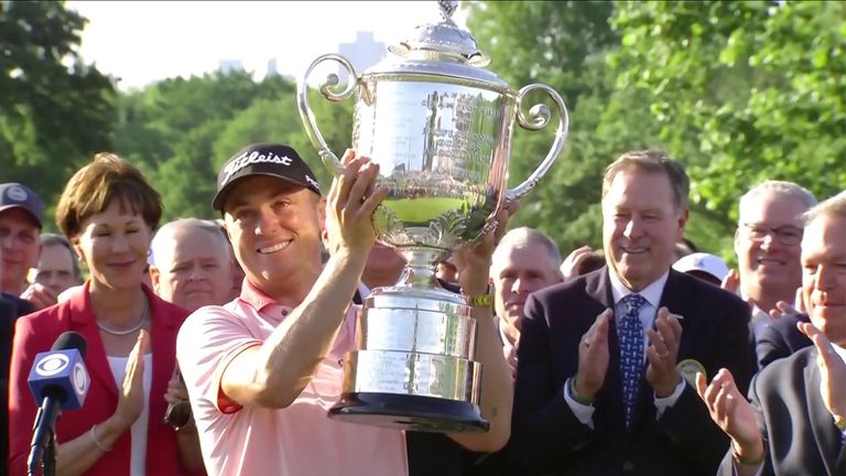 Thomas won his second PGA Championship in May