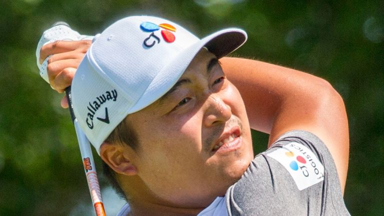 Lee carded an eagle and seven birdies during the final round 