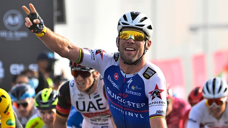 Mark Cavendish was named Team Leader for the QuickStep-Alpha Vinyl at the Giro d'Italia.