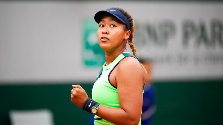 Osaka says she's not sure if she will play on grass this season