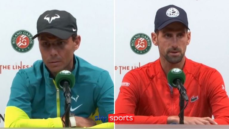 Nadal and Djokovic are both ready for the challenge ahead of an intriguing quarter-final at Roland Garros