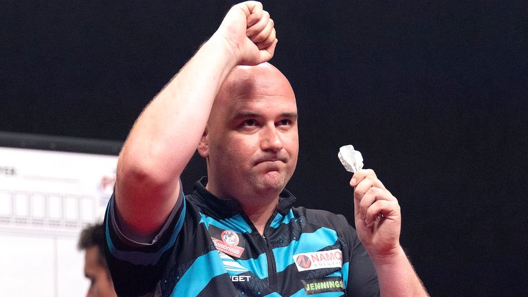 Rob Cross was the runner-up in Prague