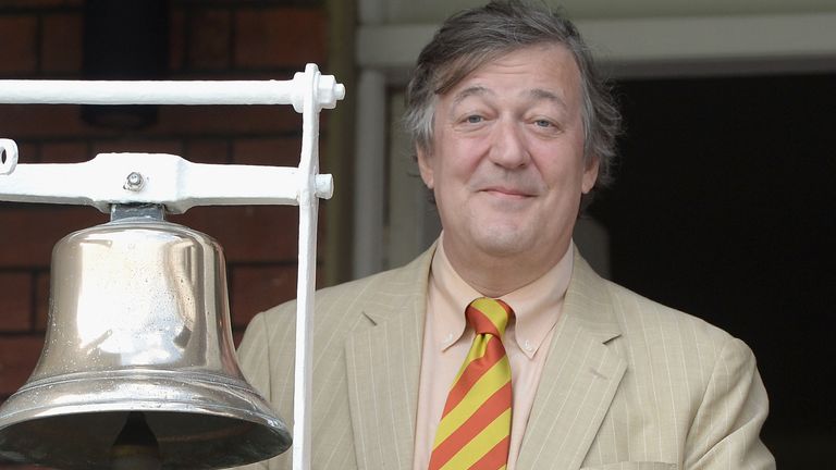 Stephen Fry has been a member of the MCC since 2011.