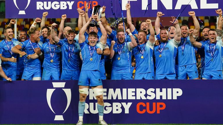 Worcester geçen sezon Premiership Rugby Kupası'nı dramatik bir şekilde kazandı 